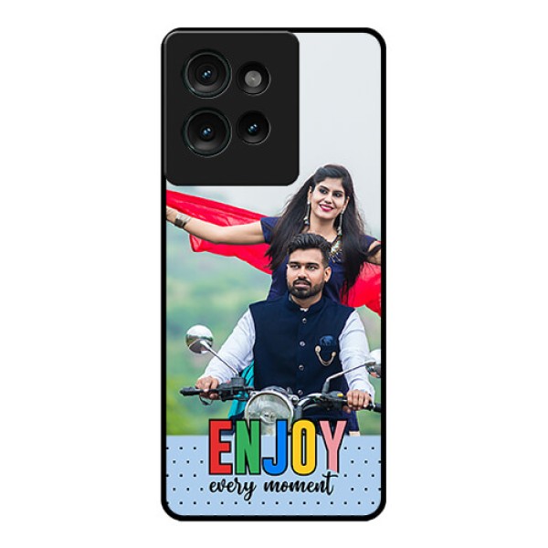 Motorola Edge 50 Custom Glass Phone CaseEnjoy Every Moment Design Motorola Edge 50 Custom Glass Phone CaseEnjoy Every Moment Design