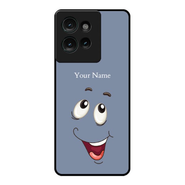 Motorola Edge 50 Custom Glass Phone CaseLaughing Cartoon Face Design Motorola Edge 50 Custom Glass Phone CaseLaughing Cartoon Face Design