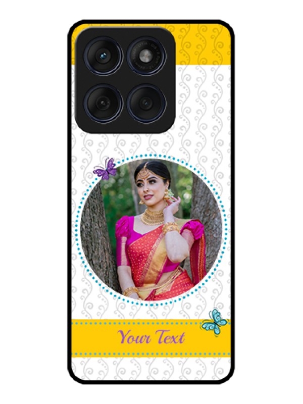 Custom Edge 60 Fusion Custom Glass Phone Case - Girls Premium Case Design