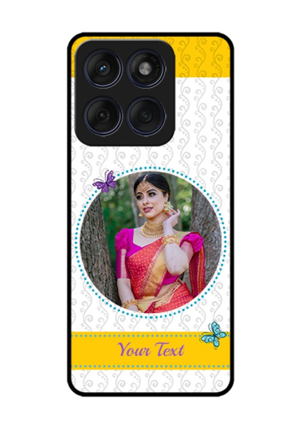 Edge 60 Fusion Custom Glass Phone Case - Girls Premium Case Design