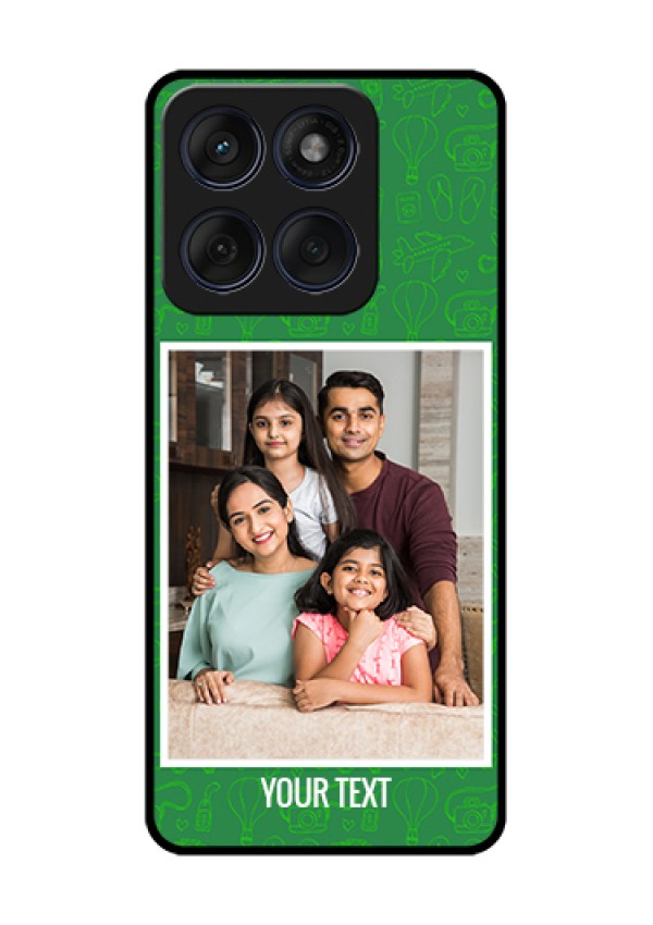 Edge 60 Fusion Custom Glass Phone Case - Picture Upload Design