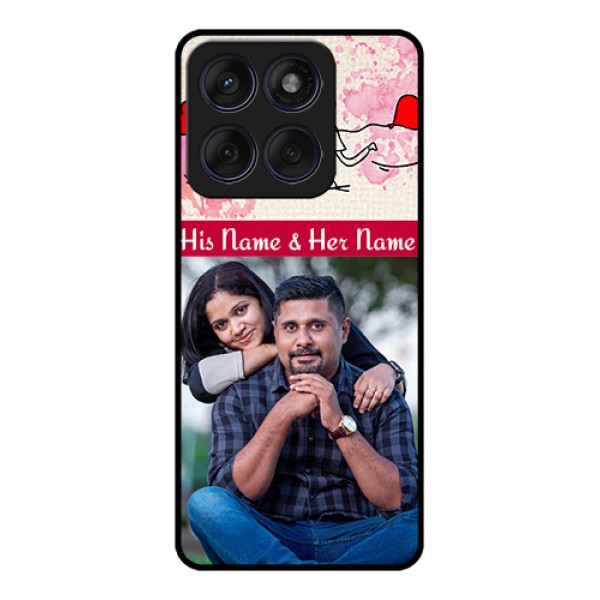Edge 60 Fusion Custom Glass Phone Case - You And Me Case Design