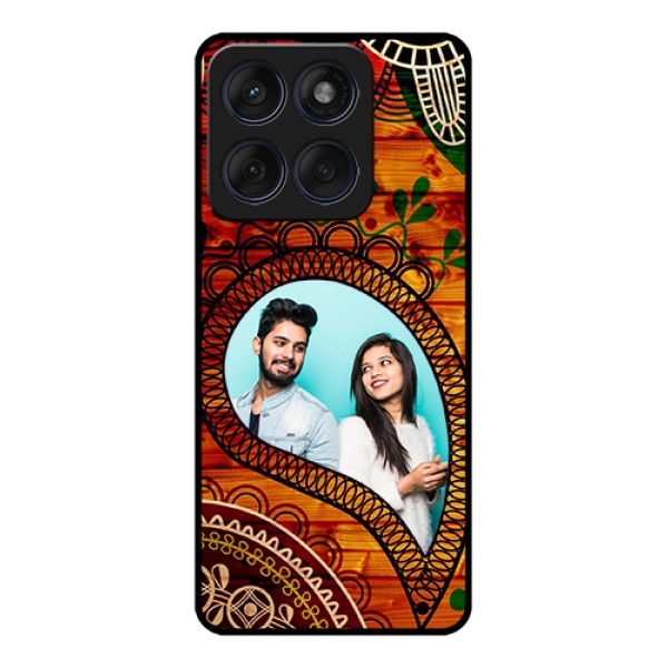 Edge 60 Fusion Custom Glass Phone Case - Abstract Colorful Design Edge 60 Fusion Custom Glass Phone Case - Abstract Colorful Design