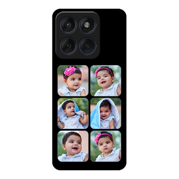 Edge 60 Fusion Custom Glass Phone Case - Multiple Pictures Design