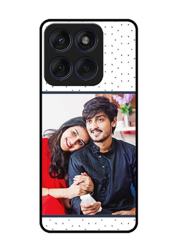 Edge 60 Fusion Custom Glass Phone Case - Premium Dot Design