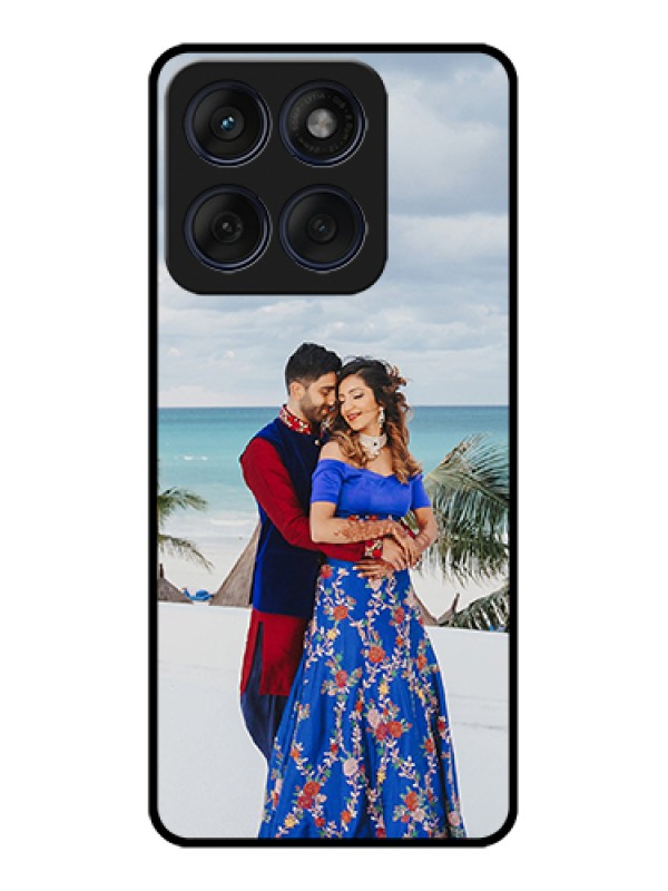 Custom Edge 60 Fusion Custom Glass Phone Case - Upload Full Picture Design