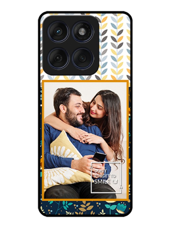 Custom Edge 60 Fusion Custom Glass Phone Case - Pattern Design