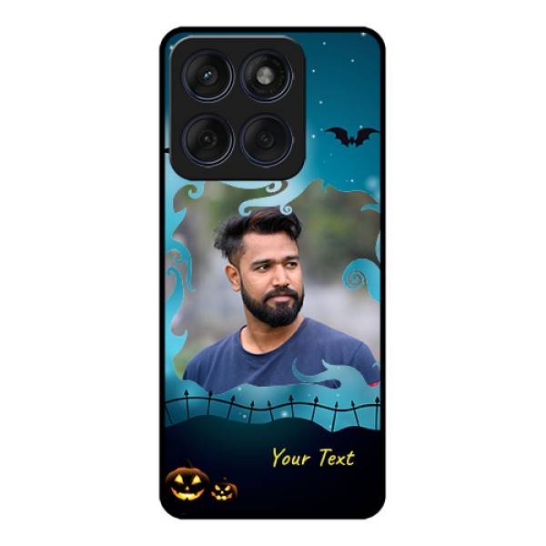 Edge 60 Fusion Custom Glass Phone Case - Halloween Frame Design Edge 60 Fusion Custom Glass Phone Case - Halloween Frame Design