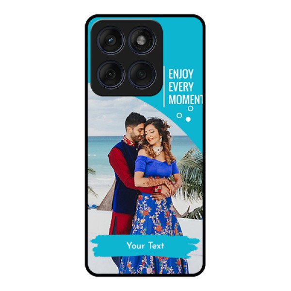 Edge 60 Fusion Custom Glass Phone Case - Happy Moment Design