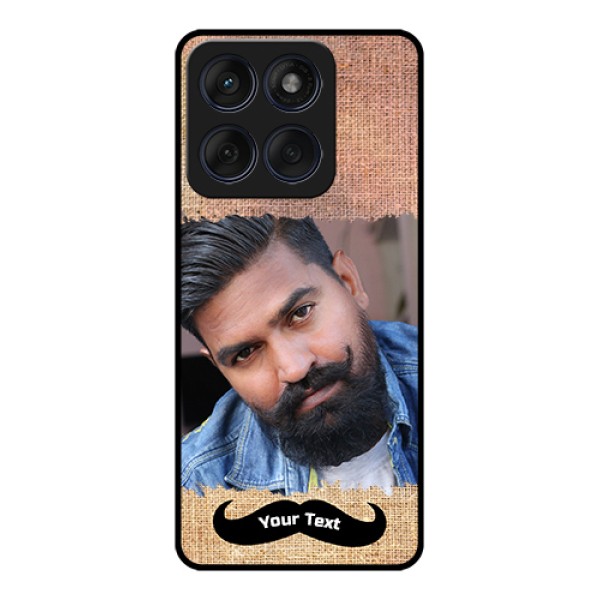Edge 60 Fusion Custom Glass Phone Case - With Texture Design