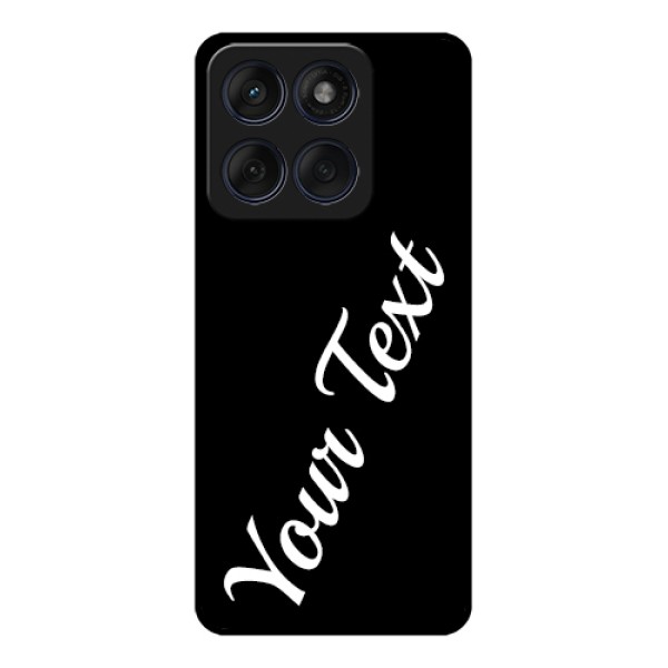 Edge 60 Fusion Custom Glass Phone Case - With Your Name Design