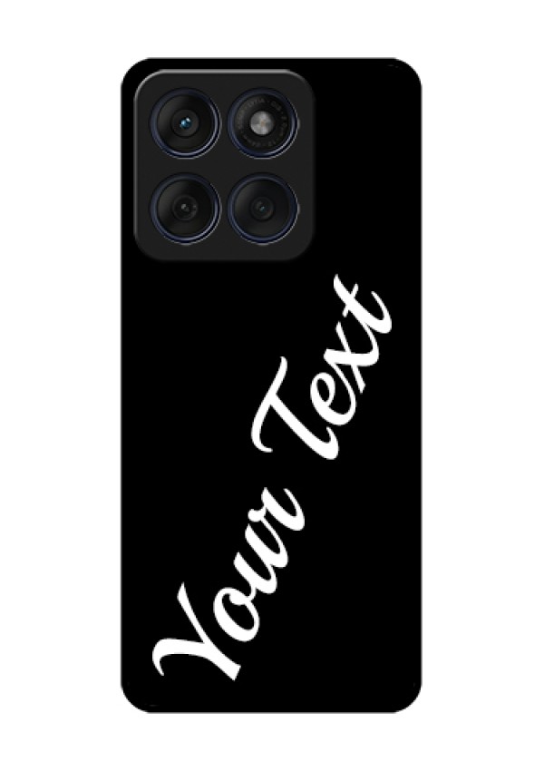 Edge 60 Fusion Custom Glass Phone Case - With Your Name Design