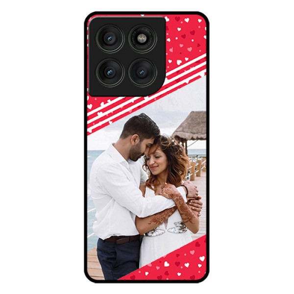 Motorola Edge 60 Pro 5G Custom Glass Phone Case - Valentines Gift Design
