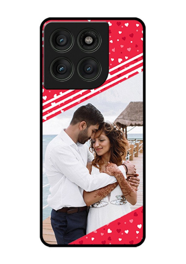 Motorola Edge 60 Pro 5G Custom Glass Phone Case - Valentines Gift Design