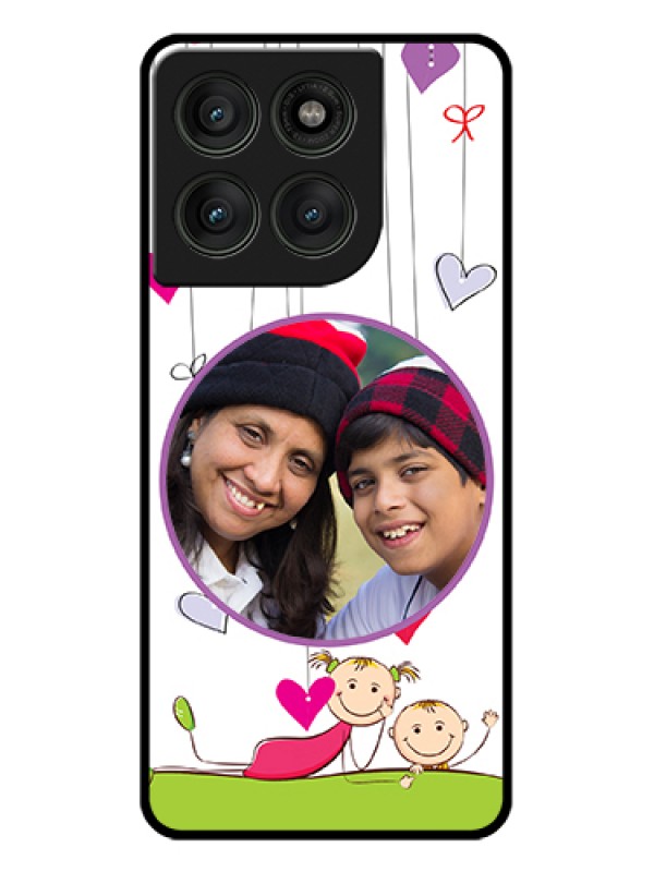 Custom Motorola Edge 60 Pro 5G Custom Glass Phone Case - Cute Kids Phone Case Design