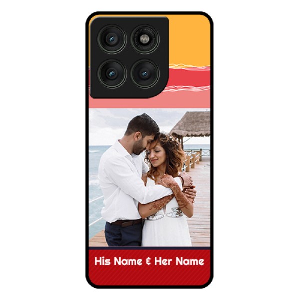Motorola Edge 60 Pro 5G Custom Glass Phone Case - Colorful Case Design