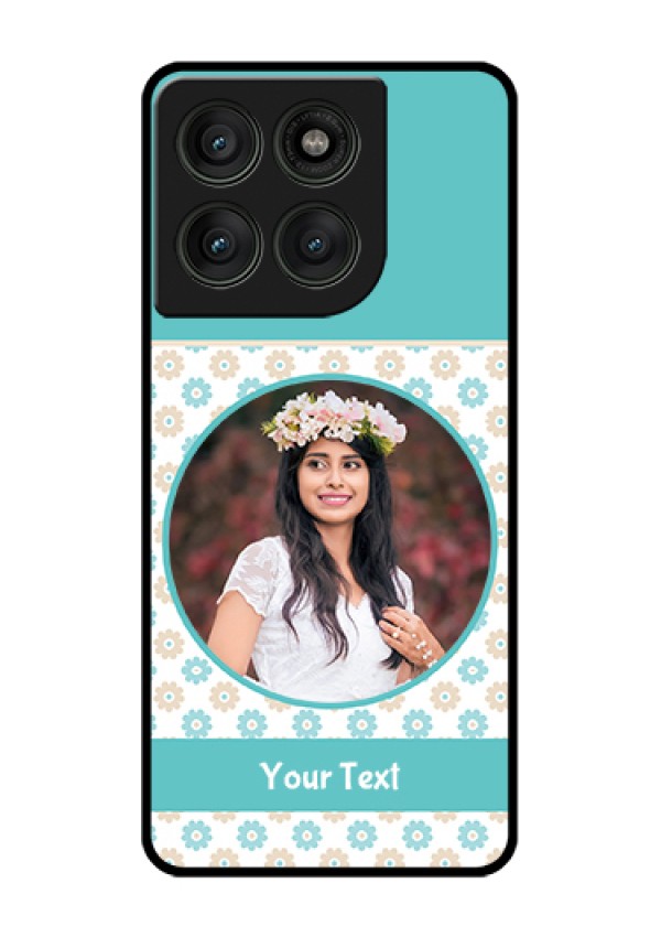 Motorola Edge 60 Pro 5G Custom Glass Phone Case - Beautiful Flowers Design