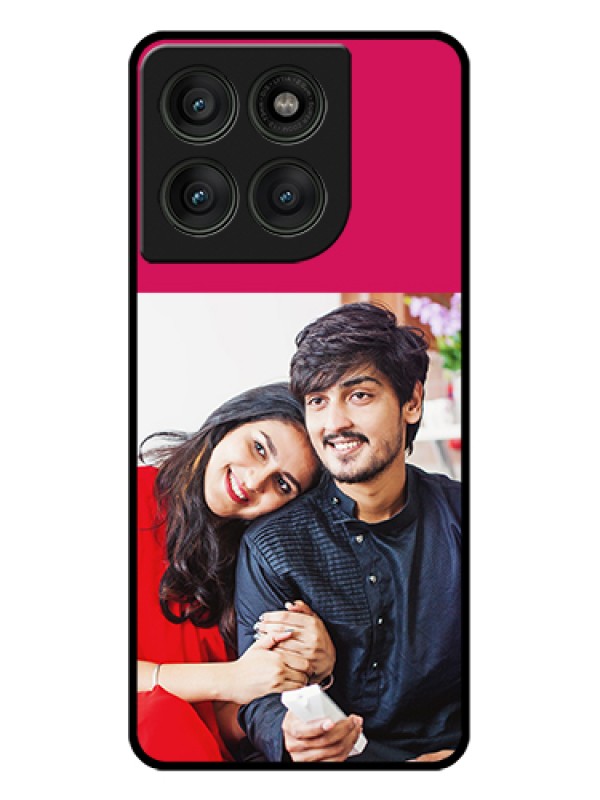 Custom Motorola Edge 60 Pro 5G Custom Glass Phone Case - Anniversary Cover Design