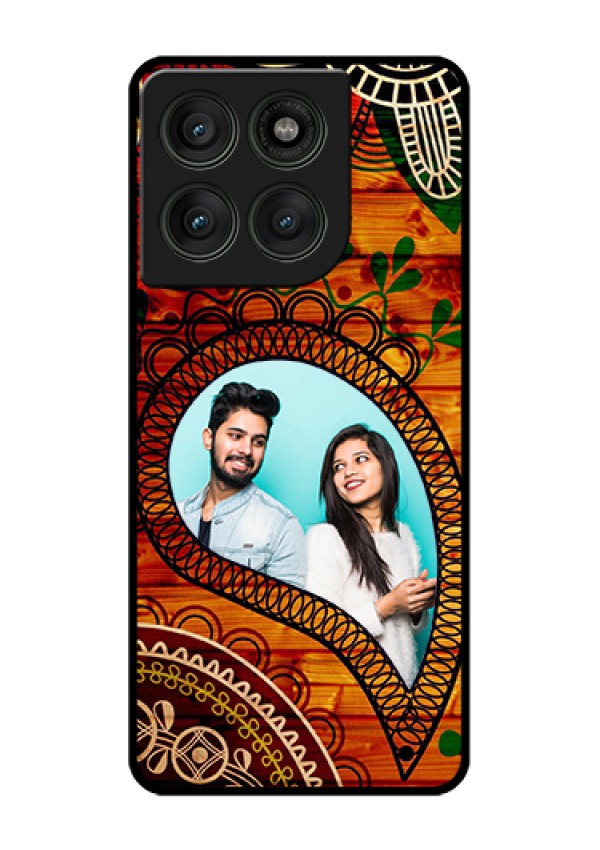 Motorola Edge 60 Pro 5G Custom Glass Phone Case - Abstract Colorful Design