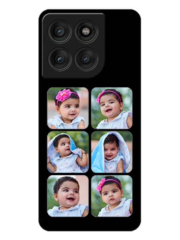 Custom Motorola Edge 60 Pro 5G Custom Glass Phone Case - Multiple Pictures Design