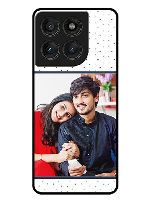 Custom Motorola Edge 60 Pro 5G Custom Glass Phone Case - Premium Dot Design