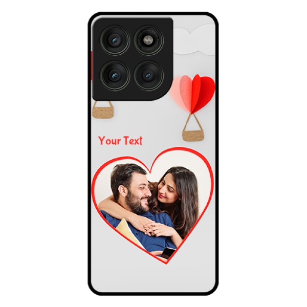 Motorola Edge 60 Pro 5G Custom Glass Phone Case - Parachute Love Design Motorola Edge 60 Pro 5G Custom Glass Phone Case - Parachute Love Design