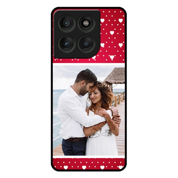 Motorola Edge 60 Pro 5G Custom Glass Phone Case - Hearts Mobile Case Design Motorola Edge 60 Pro 5G Custom Glass Phone Case - Hearts Mobile Case Design
