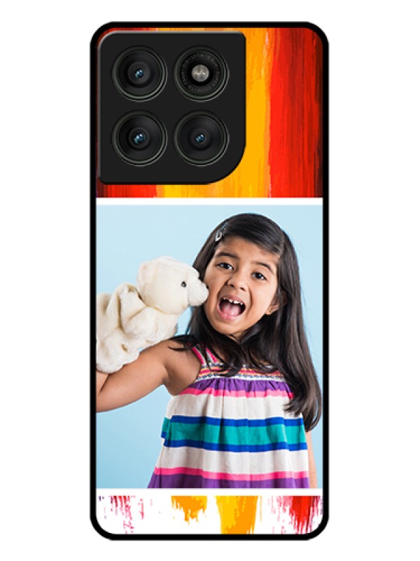 Custom Motorola Edge 60 Pro 5G Custom Glass Phone Case - Multi Color Design