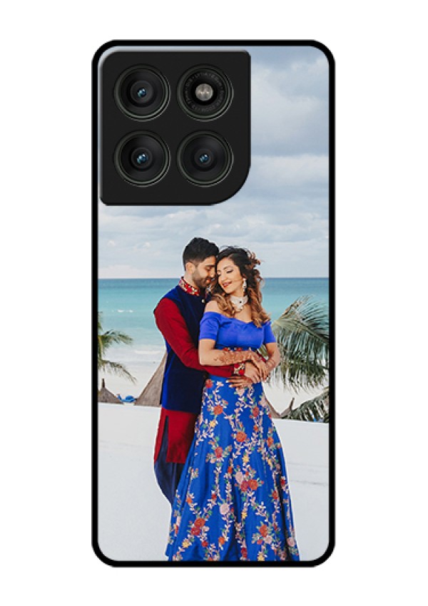 Motorola Edge 60 Pro 5G Custom Glass Phone Case - Upload Full Picture Design