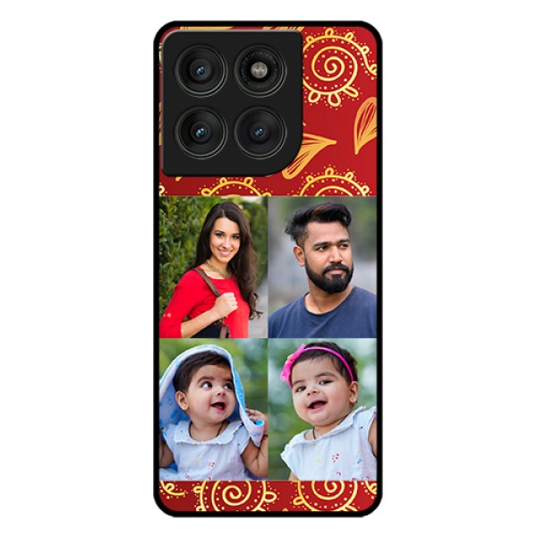 Motorola Edge 60 Pro 5G Custom Glass Phone Case - 4 Image Traditional Design