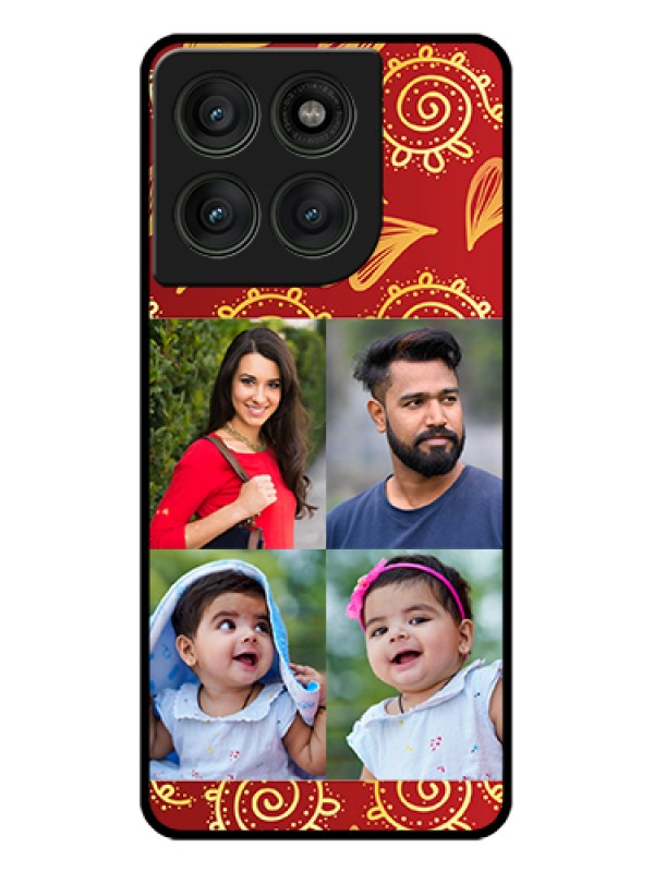 Custom Motorola Edge 60 Pro 5G Custom Glass Phone Case - 4 Image Traditional Design