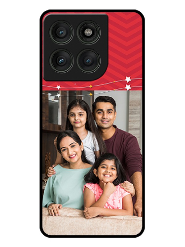 Custom Motorola Edge 60 Pro 5G Custom Glass Phone Case - Happy Family Design