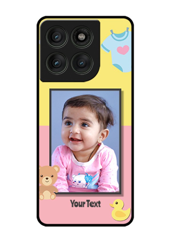 Motorola Edge 60 Pro 5G Custom Glass Phone Case - Kids 2 Color Design