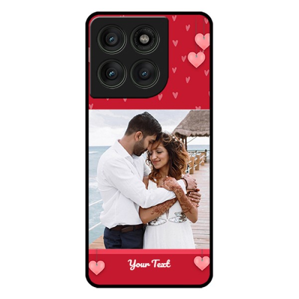 Motorola Edge 60 Pro 5G Custom Glass Phone Case - Valentines Day Design