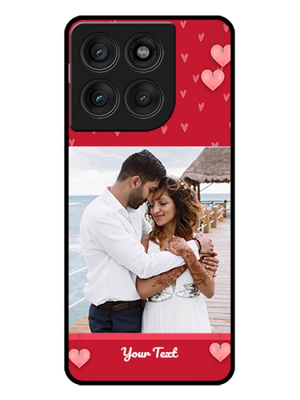 Custom Motorola Edge 60 Pro 5G Custom Glass Phone Case - Valentines Day Design