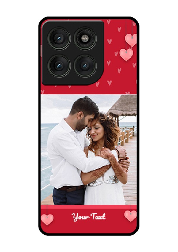 Motorola Edge 60 Pro 5G Custom Glass Phone Case - Valentines Day Design