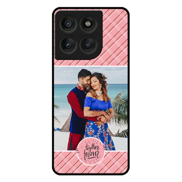 Motorola Edge 60 Pro 5G Custom Glass Phone Case - Together Forever Design Motorola Edge 60 Pro 5G Custom Glass Phone Case - Together Forever Design