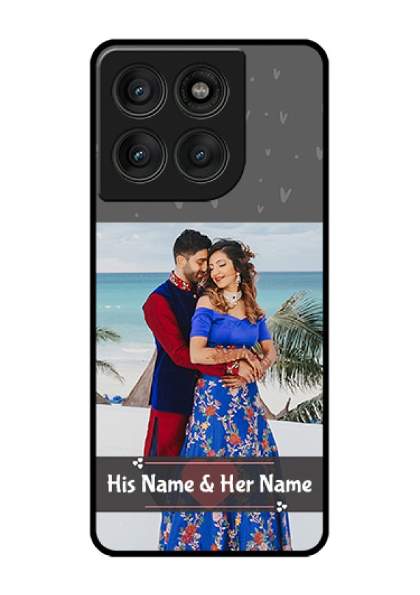 Motorola Edge 60 Pro 5G Custom Glass Phone Case - Buy Love Design With Photo Online