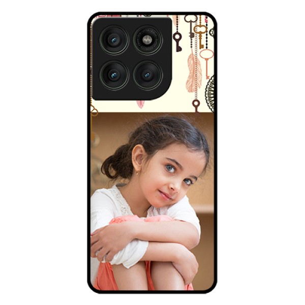 Motorola Edge 60 Pro 5G Custom Glass Phone Case - Boho Style Design