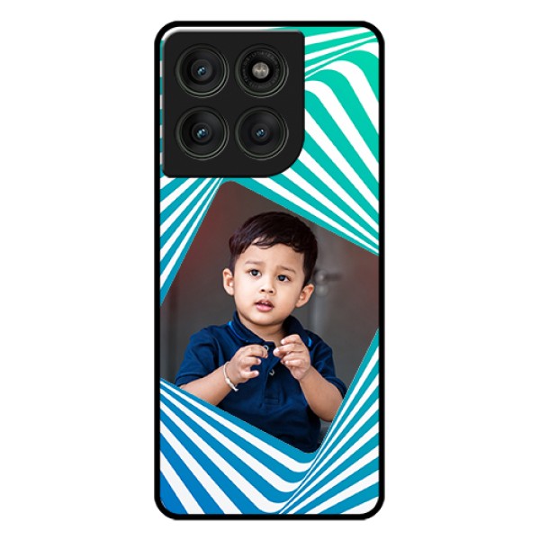 Motorola Edge 60 Pro 5G Custom Glass Phone Case - Abstract Spiral Design Motorola Edge 60 Pro 5G Custom Glass Phone Case - Abstract Spiral Design