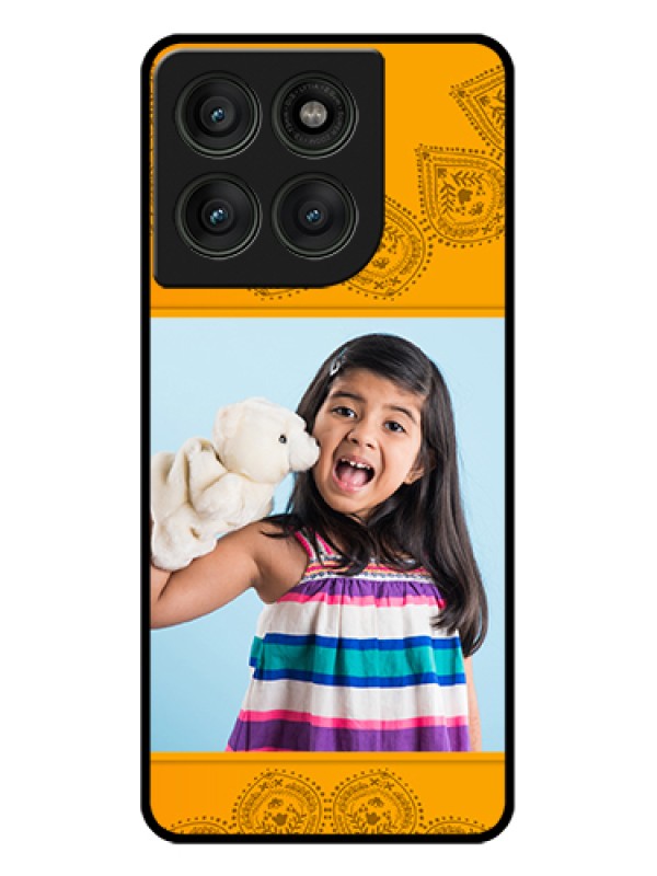 Custom Motorola Edge 60 Pro 5G Custom Glass Phone Case - Photo Wedding Design