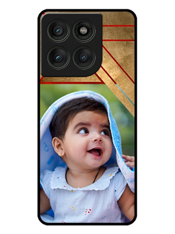 Custom Motorola Edge 60 Pro 5G Custom Glass Phone Case - Gradient Abstract Texture Design