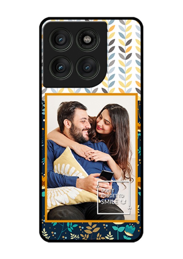 Motorola Edge 60 Pro 5G Custom Glass Phone Case - Pattern Design