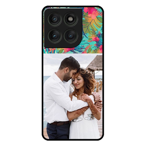 Motorola Edge 60 Pro 5G Custom Glass Phone Case - Watercolor Floral Design Motorola Edge 60 Pro 5G Custom Glass Phone Case - Watercolor Floral Design
