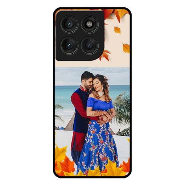 Motorola Edge 60 Pro 5G Custom Glass Phone Case - Autumn Maple Leaves Design Motorola Edge 60 Pro 5G Custom Glass Phone Case - Autumn Maple Leaves Design