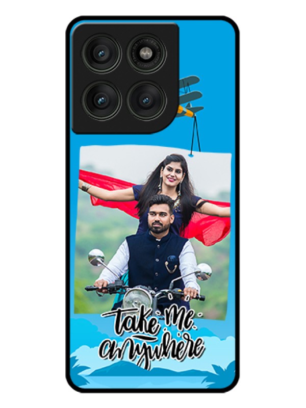 Custom Motorola Edge 60 Pro 5G Custom Glass Phone Case - Traveller Design