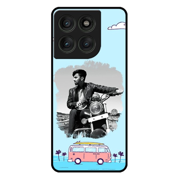 Motorola Edge 60 Pro 5G Custom Glass Phone Case - Travel & Adventure Design