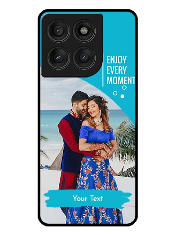 Custom Motorola Edge 60 Pro 5G Custom Glass Phone Case - Happy Moment Design