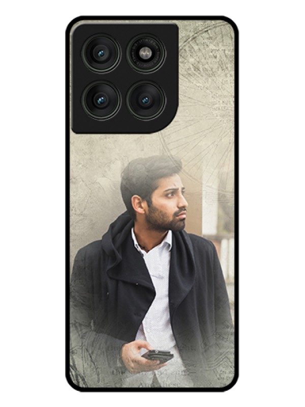 Custom Motorola Edge 60 Pro 5G Custom Glass Phone Case - With Vintage Design