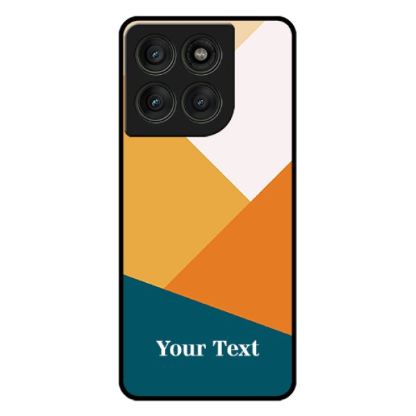 Motorola Edge 60 Pro 5G Custom Glass Phone Case - Stacked Multi - Colour Design Motorola Edge 60 Pro 5G Custom Glass Phone Case - Stacked Multi - Colour Design